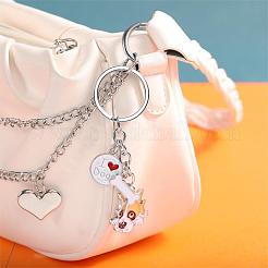 Wewaysmile 2 шт. брелок для ключей в виде собаки JX795A