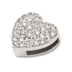 Подвески-слайдеры из нержавеющей стали 304 со стразами STAS-P421-04A-P