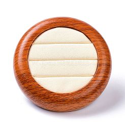 Supporto per anello in legno di velluto alla moda&nbsp;ODIS-P008-08