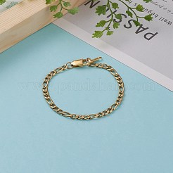 Женские цепи Figaro из нержавеющей стали 304 BJEW-JB05840-01