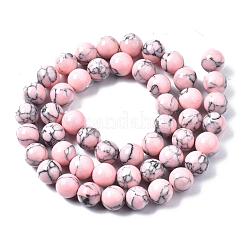 Tinti turchese sintetico filoni gemma tallone&nbsp;TURQ-R032-8mm-XSS04
