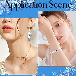 60шт фарфоровые бусины ручной работы&nbsp;PORC-SC0001-26B