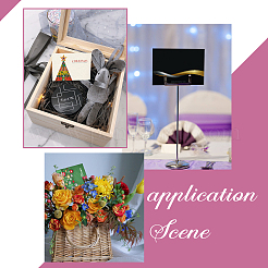 12 шт. 6-х цветная алюминиевая термопленка для рукоделия DIY-NB0006-47