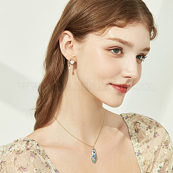 16 шт. гальванизированные необработанные натуральные кварцевые кристаллы медные подвески в обертке из проволоки FIND-FG0003-30A