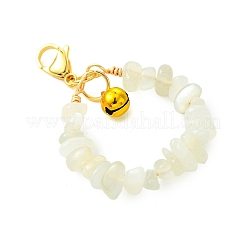 Подвеска из натурального белого лунного камня HJEW-JM02900-02