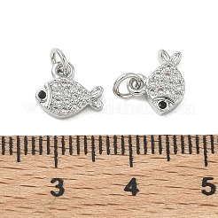 Shegrace Messing-Anhänger mit Mikropavé-Fassung aus Zirkonia&nbsp;XGRQ3D389-488P