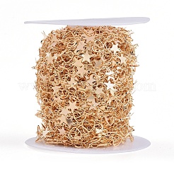 Латунные бисерные цепочки ручной работы CHC-S002-02G