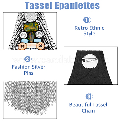 2шт модные погоны с кисточками FIND-FH0008-79B