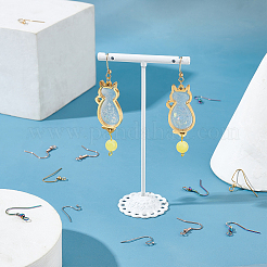 120 шт. 4 стиля крючков для сережек из нержавеющей стали 304 STAS-UN0034-15