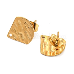 Фурнитура для сережек-гвоздиков из нержавеющей стали 304 STAS-Z047-18G