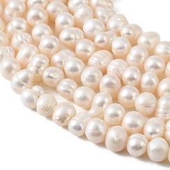Нити из натурального культивированного пресноводного жемчуга&nbsp;PEAR-L034-16A