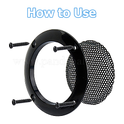 Пластиковая звуковая сетка AJEW-WH0348-251B