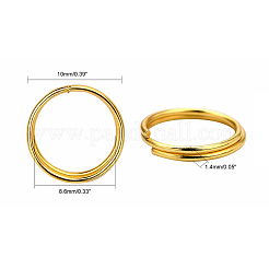 Железные разрезные кольца JRD10MM-01G-01-NF