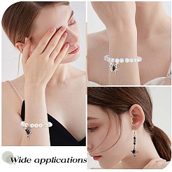 16 шт. 8 стильные подвески из сплава с покрытием из стекла FIND-SC0005-03