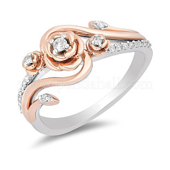 Сплав микро проложить кубические кольца из циркония&nbsp;FS-WGEF5D1-01