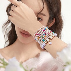 11шт бохо бисер стрейч браслеты набор&nbsp;JB737A