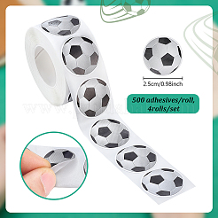 4 rouleau d'étiquettes autocollantes&nbsp;DIY-PH0038-65