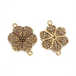 Соединительные элементы в тибетском стиле&nbsp;TIBEP-LF9353YKG-AG-LF