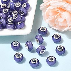 Бусины из смолы европейского стиля с большим отверстием &nbsp;OPDL-R118-13B