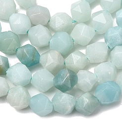 Натуральный цветок амазонитовые бусины пряди G-Z119-A09-01