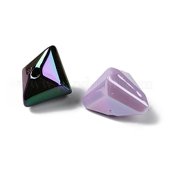 Непрозрачные акриловые бусины с УФ-покрытием OACR-D316-17