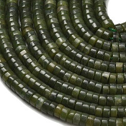 Натуральные китайские бусины из южного нефрита G-Z110-A02-2x4mm-02