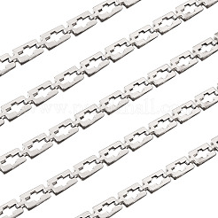 Прямоугольник из нержавеющей стали с поперечными звеньями CHS-TAC0002-01P