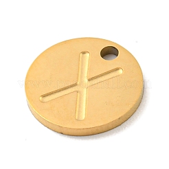 Colgantes de acero inoxidable 304 con revestimiento iónico (IP)&nbsp;FIND-M017-02G-X