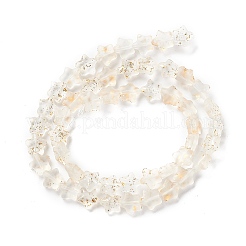 Прозрачный стеклянный бисер нить&nbsp;X1-GLAA-F112-04K