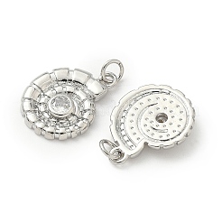 Латунные микро проложить кубического циркония подвески&nbsp;KK-Z120-47P