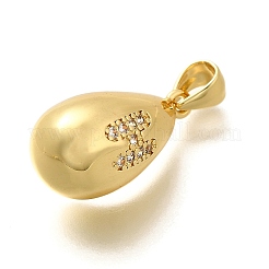 Стойки обшивки латунь микро проложить Циркон подвеску KK-L226-102G-H