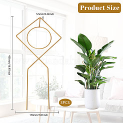 Железные колья AJEW-WH0348-312