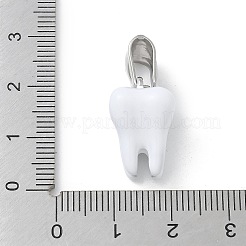 Подвески из нержавеющей стали 304 с эмалью&nbsp;STAS-G346-09P