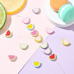 14 шт. 7-х цветные эмалевые бусины из цинкового сплава&nbsp;FIND-CJ0003-31