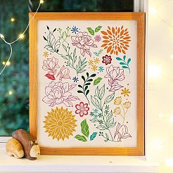 Stampino serigrafico autoadesivo&nbsp;DIY-WH0338-018