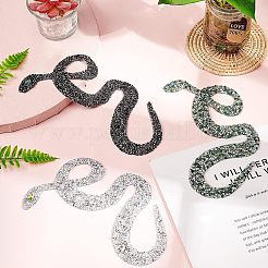 Горный хрусталь из смолы hotfix (термоклей на спине) DIY-FG0001-53