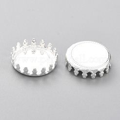 Cabochonfassungen aus Edelstahl 304&nbsp;STAS-Y001-06A-S