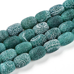 Естественные выветрившиеся агатовые бусины G-N344-42C