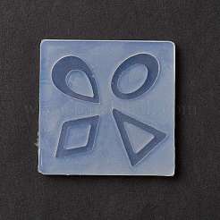 Diy овальные и каплевидные и ромбические и треугольные силиконовые Молды для соединения колец&nbsp;SIMO-B001-06