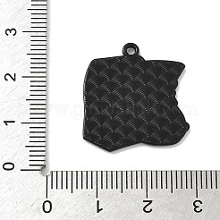 Эмалевые подвески из сплава на кофейную тематику&nbsp;ENAM-I077-02EB-04