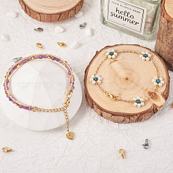 100 шт. набор из 2-х цветных карабинов из нержавеющей стали 304&nbsp;STAS-YS0001-26B