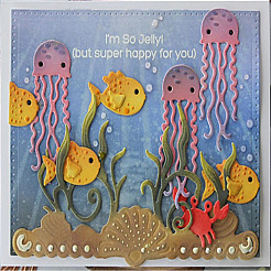 Углеродистая сталь разрезает трафареты DIY-L022-048