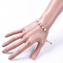 Регулируемые браслеты из латуни X-BJEW-JB05149