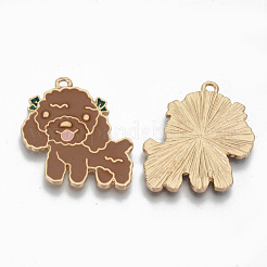 Подвески из эмали и сплава&nbsp;ENAM-T011-32KC-RS