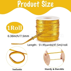 Блестящая нейлоновая лента OCOR-GF0004-48C-07