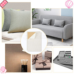 Самоклеящаяся льняная наклейка на стену&nbsp;DIY-WH0491-17A