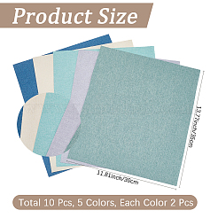 10 housse de livre en tissu de lin 5 couleurs&nbsp;FIND-CP0003-80B