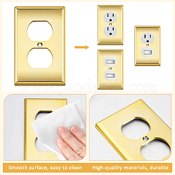 Plaque de prise murale en plastique ABS&nbsp;AJEW-WH0410-464A-01