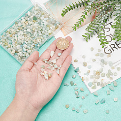 2 нити натуральных цветочных бусин из амазонита G-AR0005-87