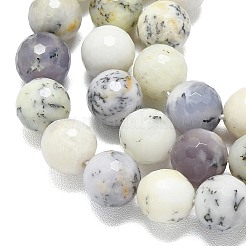 Натуральный белый опал африканские бусы пряди&nbsp;G-B165-A12-10mm